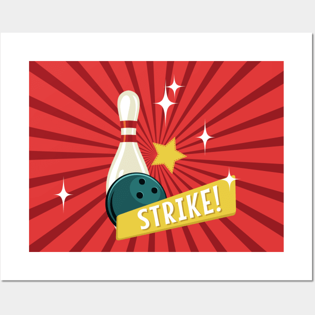 STRIKE! Wall Art by SWON Design